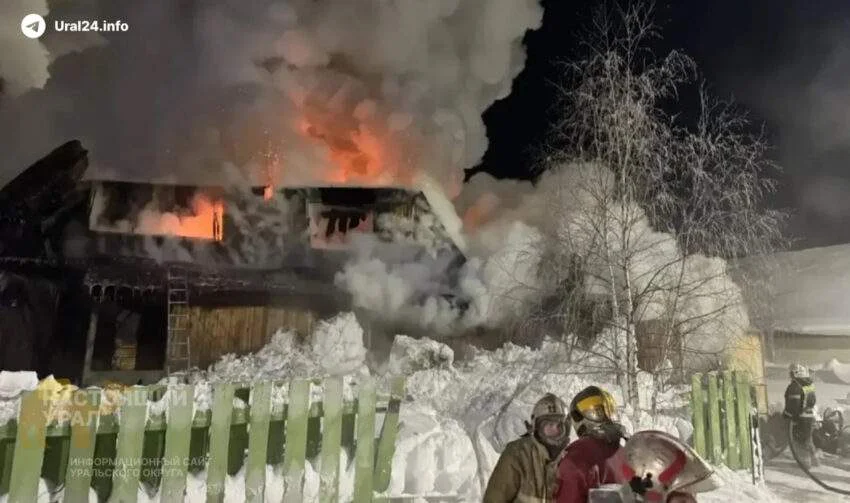 В&nbsp;Тарко‑Сале при&nbsp;пожаре в&nbsp;доме погиб ребёнок