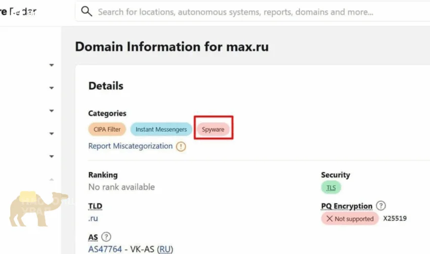 Госмессенджер Max&nbsp;признали шпионским ПО